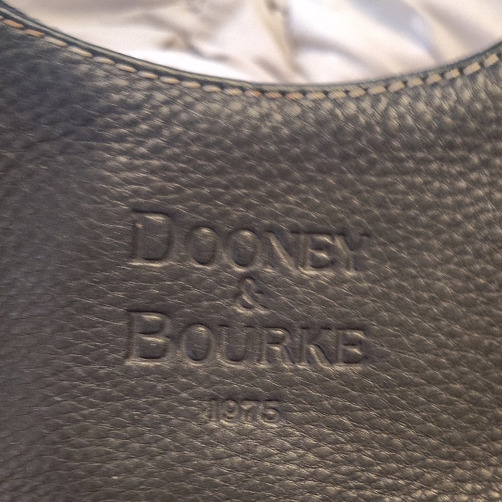 Dooney & Bourke Charcoal Leather Handbag